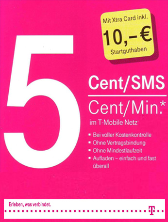 T-mobile xtra nano sim