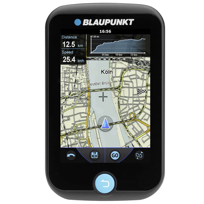 Blaupunkt BikePilot FahrradNavigationssystem 3,5 Zoll