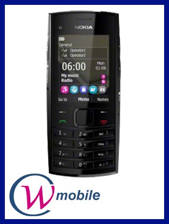 Nokia-X2-02-Dual-SIM-Handy-dark-silver-Dunkelsilber-Ohne-Simlock-Mp3-Player-NEU