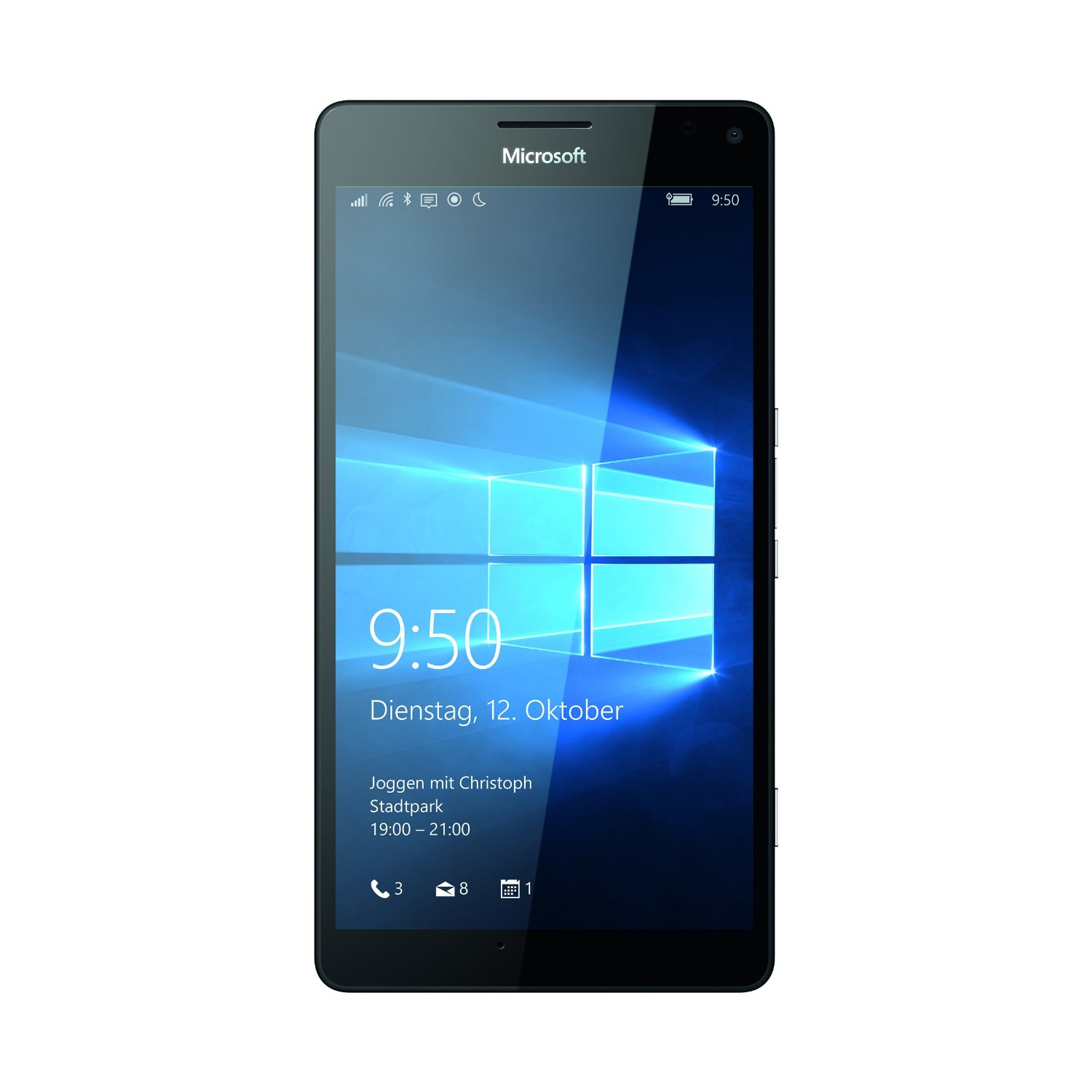 Microsoft Lumia 950 XL Handy schwarz, 5,7 Zoll HDDisplay Windows 10 Smartphone eBay