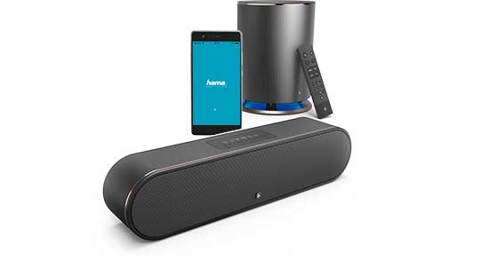 Hama Sirium 3800 ABT Smart-Soundbar schwarz