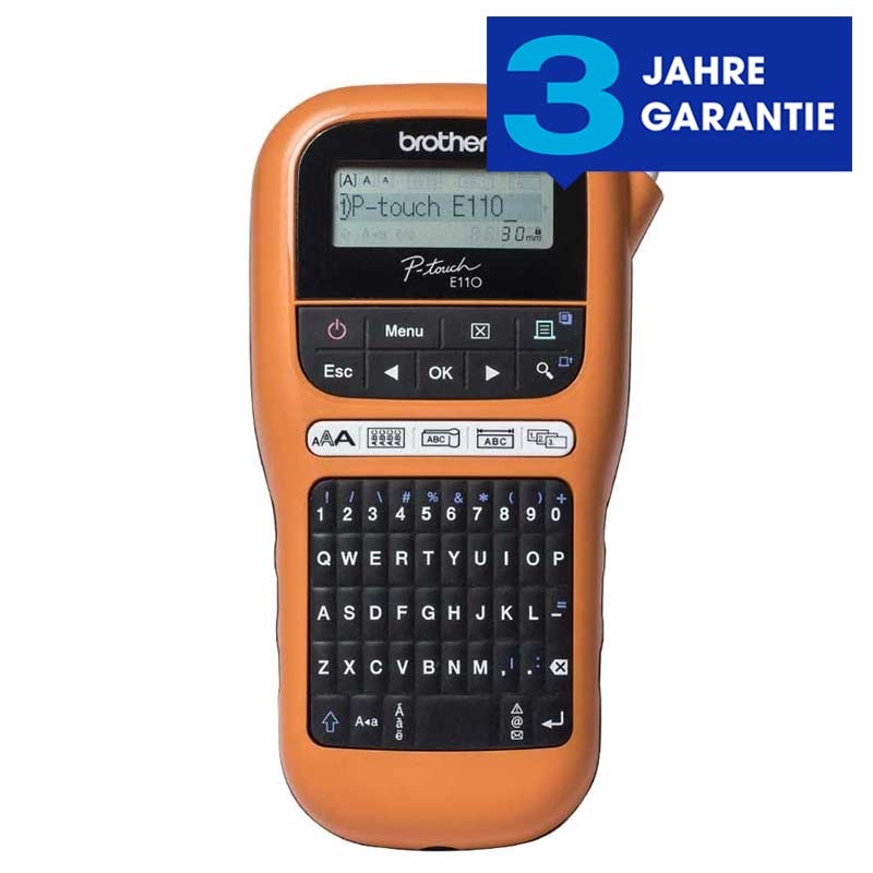 Brother PTE110G1 P-Touch Beschritungsgerät