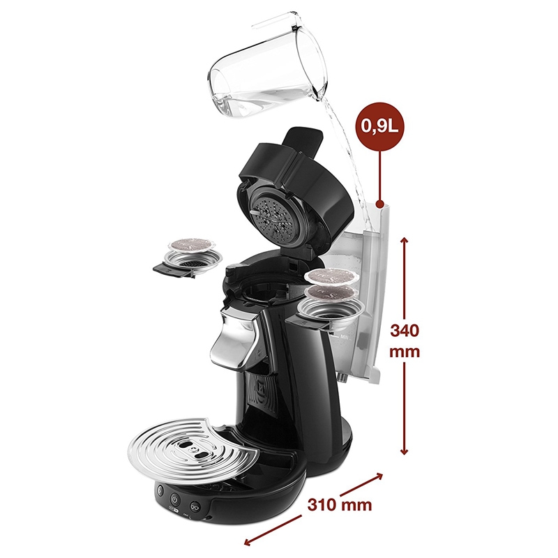 Philips Senseo HD7829/00 Viva Café Kaffeepadmaschine weiß