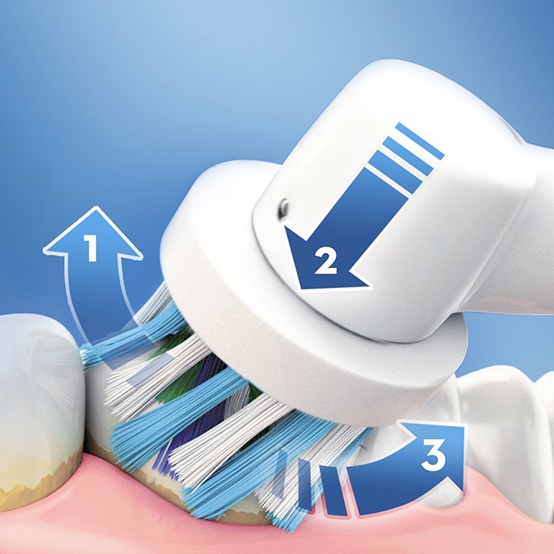 Braun Oral-B PRO 2 2950N Elektrische Zahnbürste Special Edition mit 2 Handstücken pink/schwarz