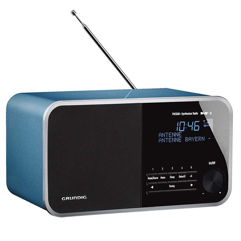 Grundig DTR 4000 DAB+ Radio mit Bluetooth blau