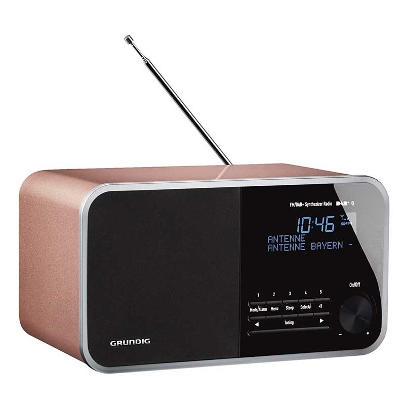 Grundig DTR 4000 DAB+ Radio mit Bluetooth rosegold