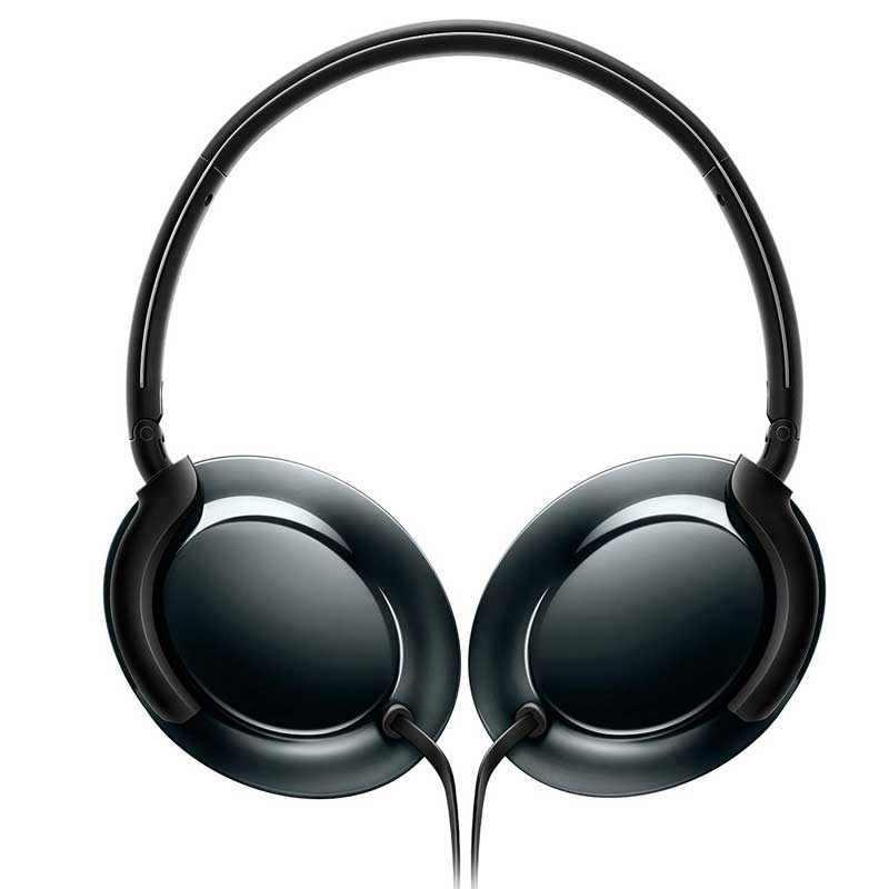 Philips SHL4805DC Flite Everlite Over-Ear Kopfhörer mit Mikrofon schwarz