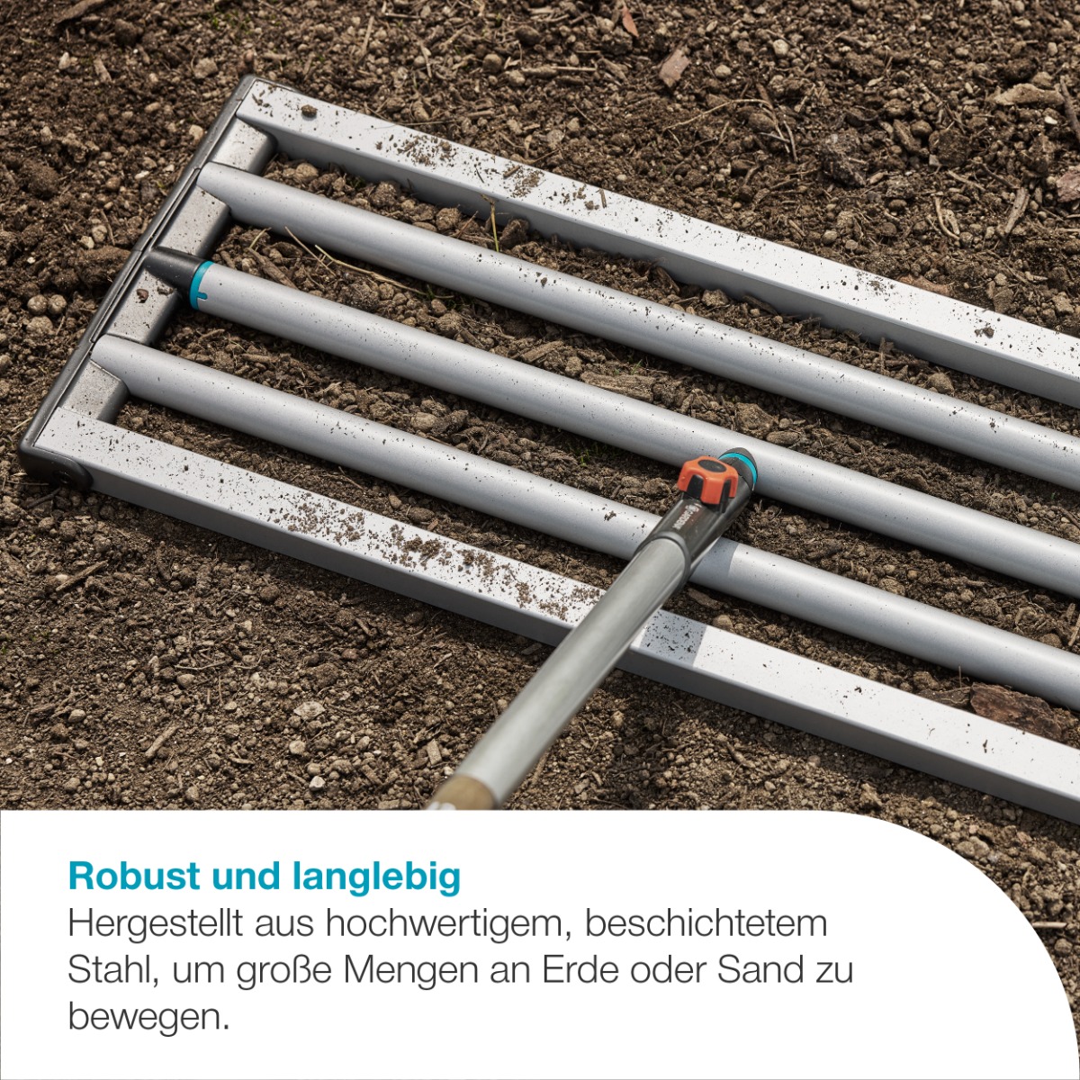 GARDENA 03569-20 combisystem-Rasenrakel
