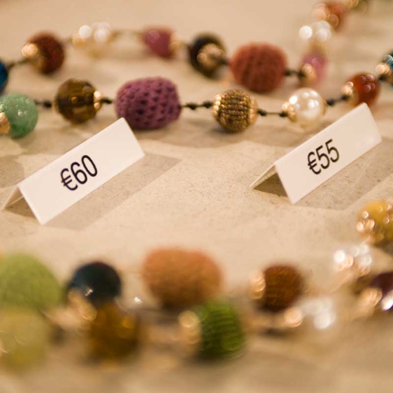 Brother M-K221 P-Touch M-Schriftband schwarz auf weiß