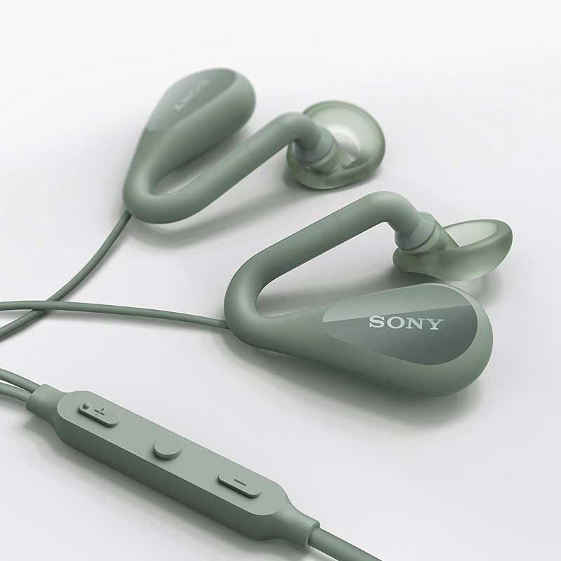 Sony STH40 Open-Ear Stereo Headset grün