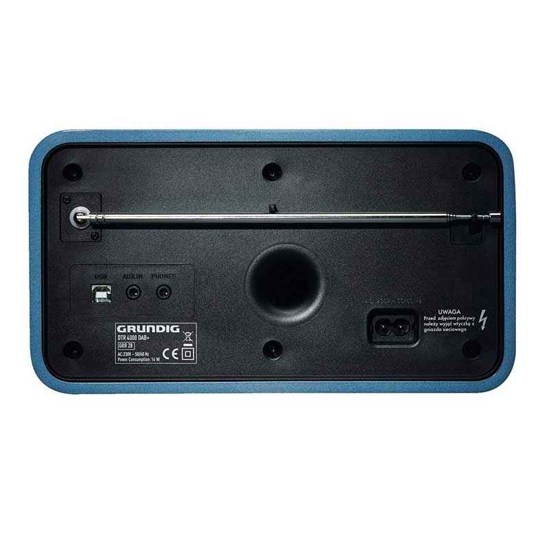 Grundig DTR 4000 DAB+ Radio mit Bluetooth blau