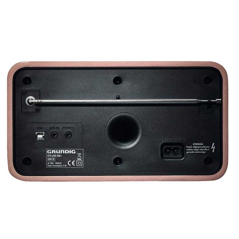 Grundig DTR 4000 DAB+ Radio mit Bluetooth rosegold