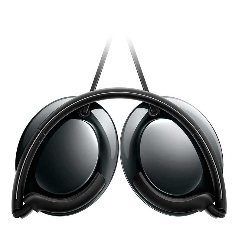 Philips SHL4805DC Flite Everlite Over-Ear Kopfhörer mit Mikrofon schwarz