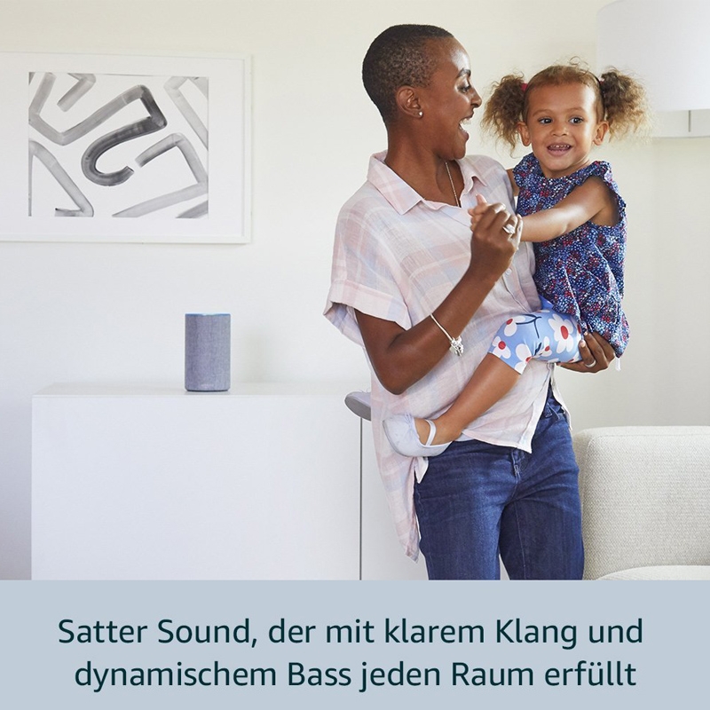Amazon Echo (2.Generation) Stoff schwarz