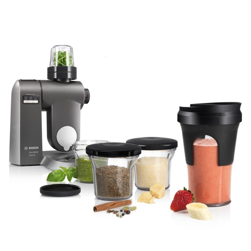 Bosch MUZ45XTM1 TastyMoments 5-in-1 Multi-Zerkleinerer-Set für Küchenmaschinen