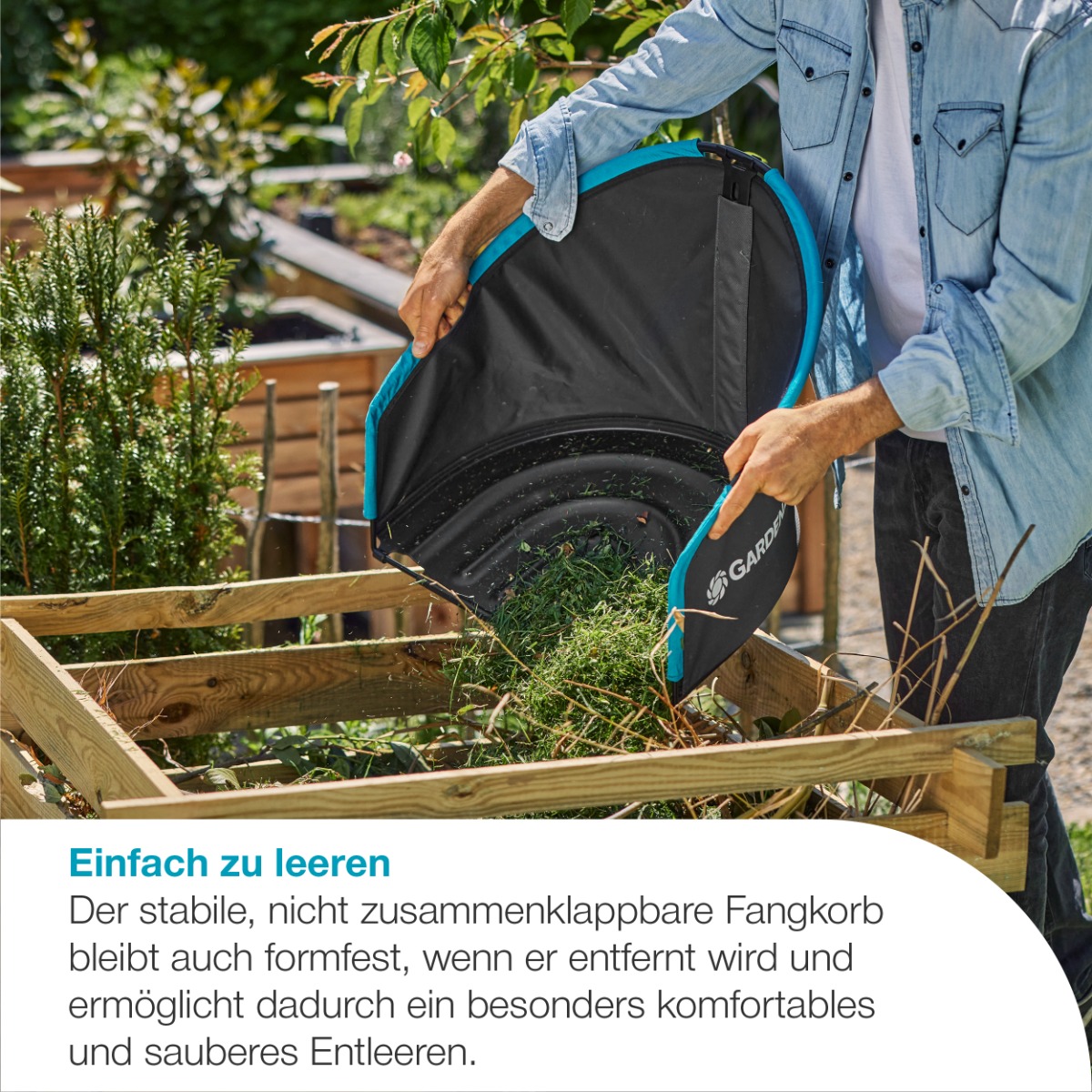 GARDENA 11770-20 Grasfangkorb für Spindelmäher (2.Wahl)