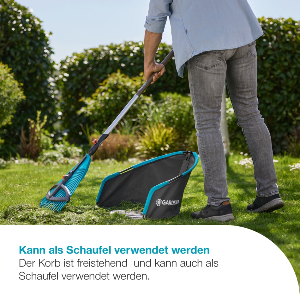 GARDENA 11770-20 Grasfangkorb für Spindelmäher