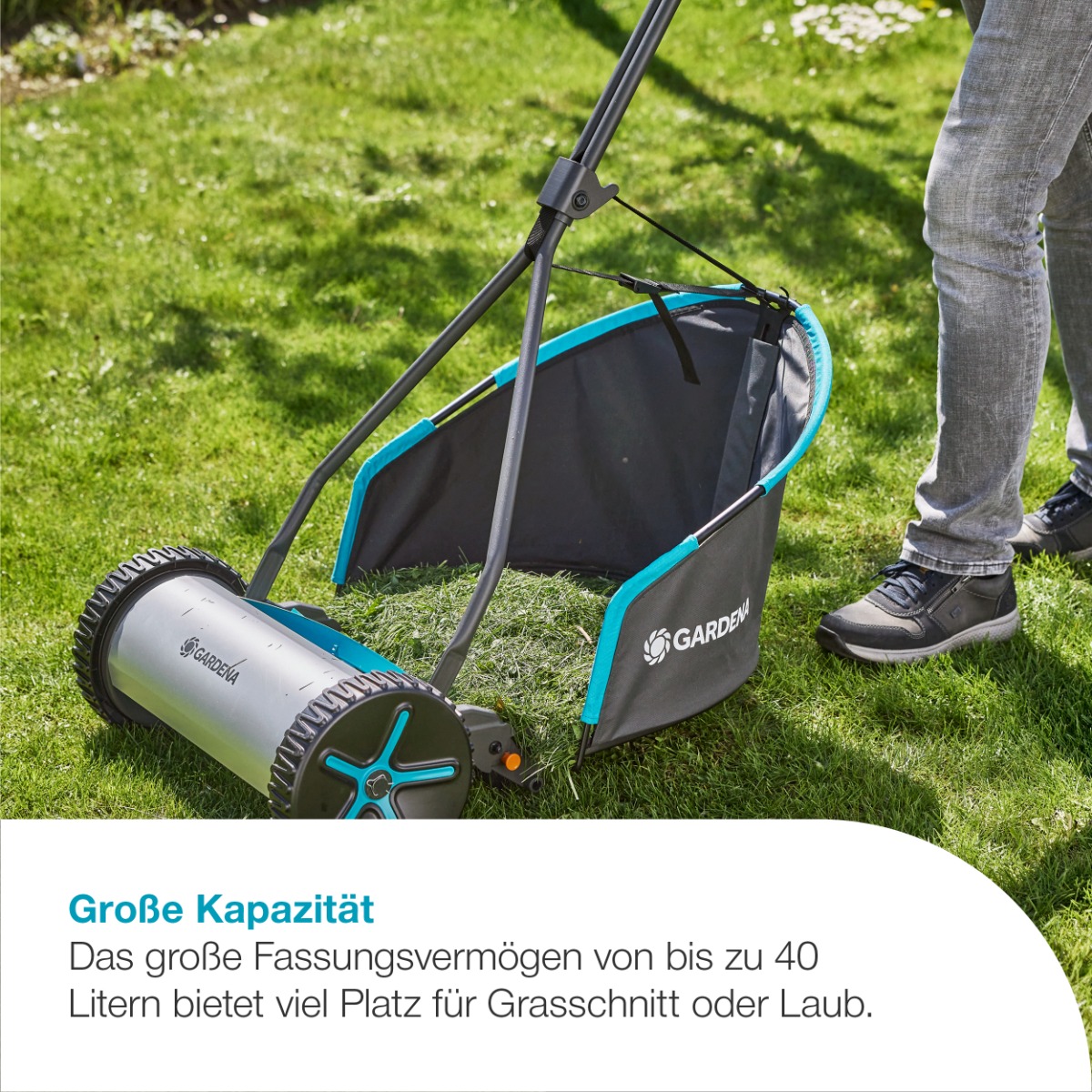 GARDENA 11770-20 Grasfangkorb für Spindelmäher