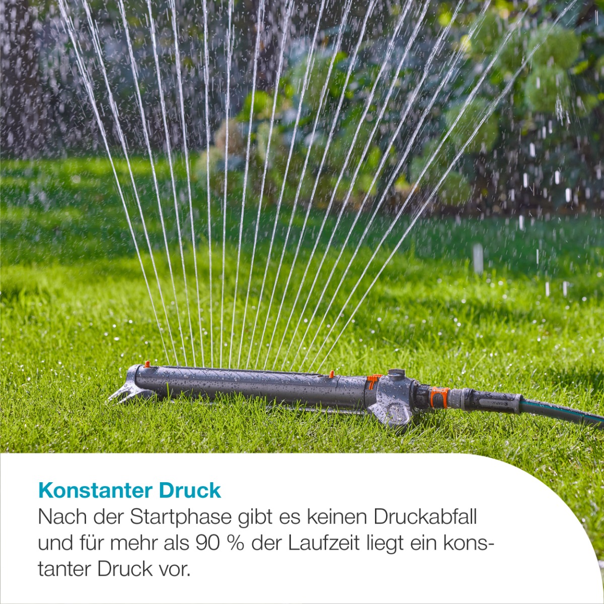 GARDENA 14604-20 Akku-Regenfasspumpe 2600 Comfort 18V P4A Ready-To-Use Set