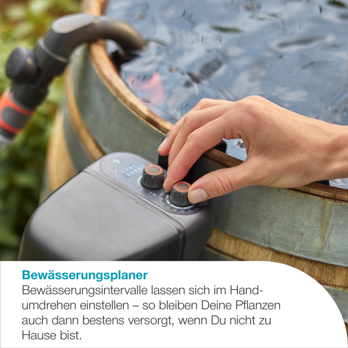 GARDENA 14604-55 Akku-Regenfasspumpe 2600 Comfort 18V P4A solo