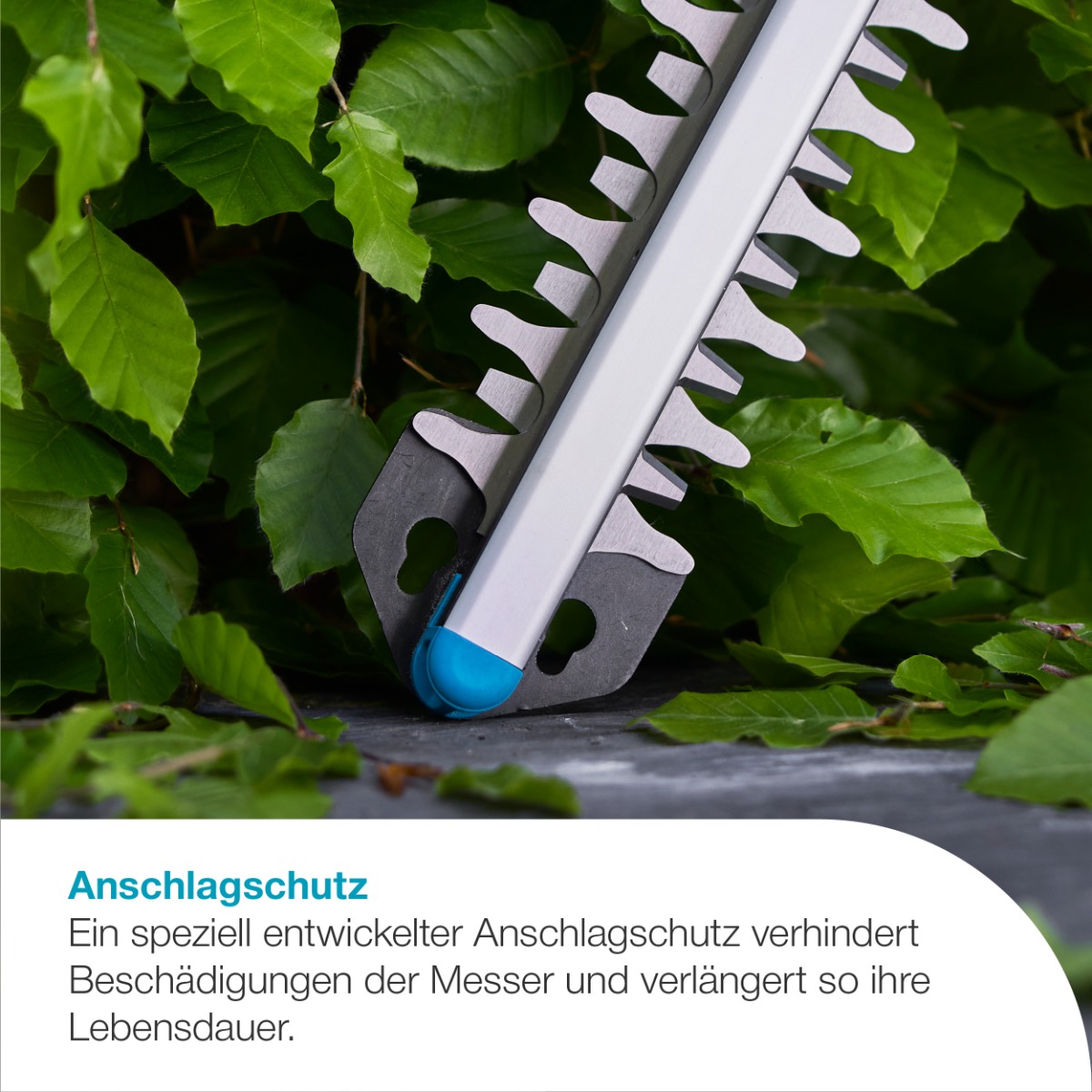 GARDENA 14734-55 Akku-Heckenschere EasyCut 45/18V P4A solo
