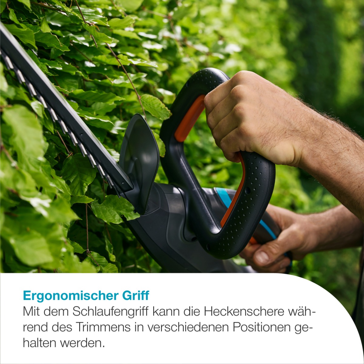 GARDENA 14734-55 Akku-Heckenschere EasyCut 45/18V P4A solo