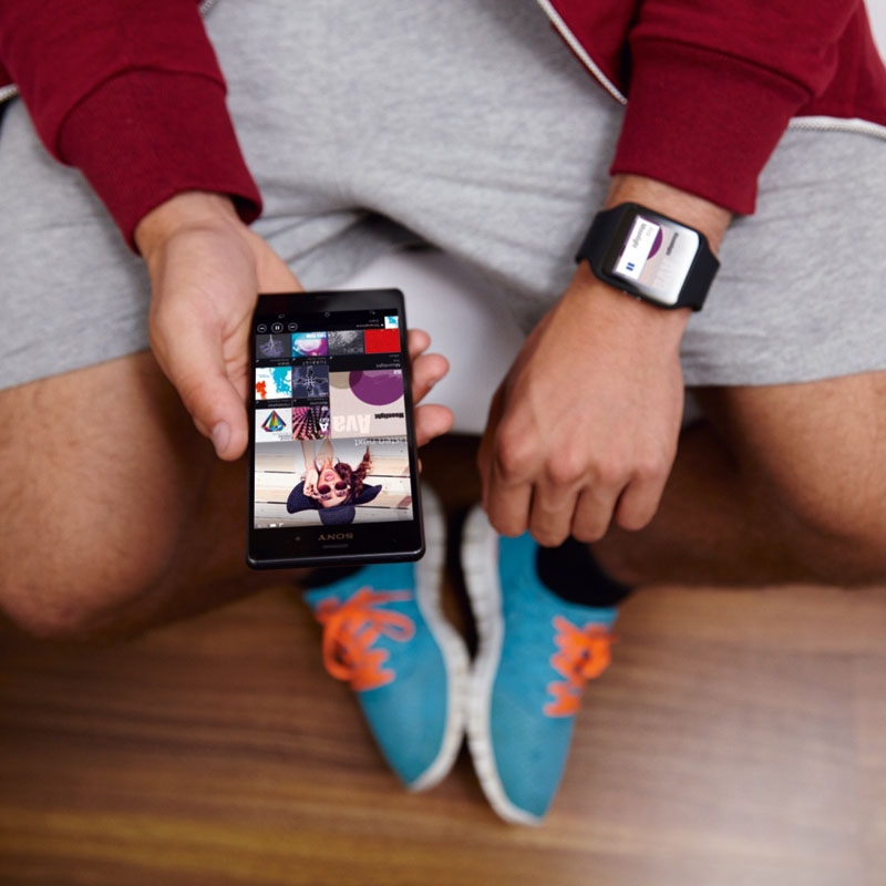 Sony Xperia Smart Watch 3 (SWR50) lederbraun