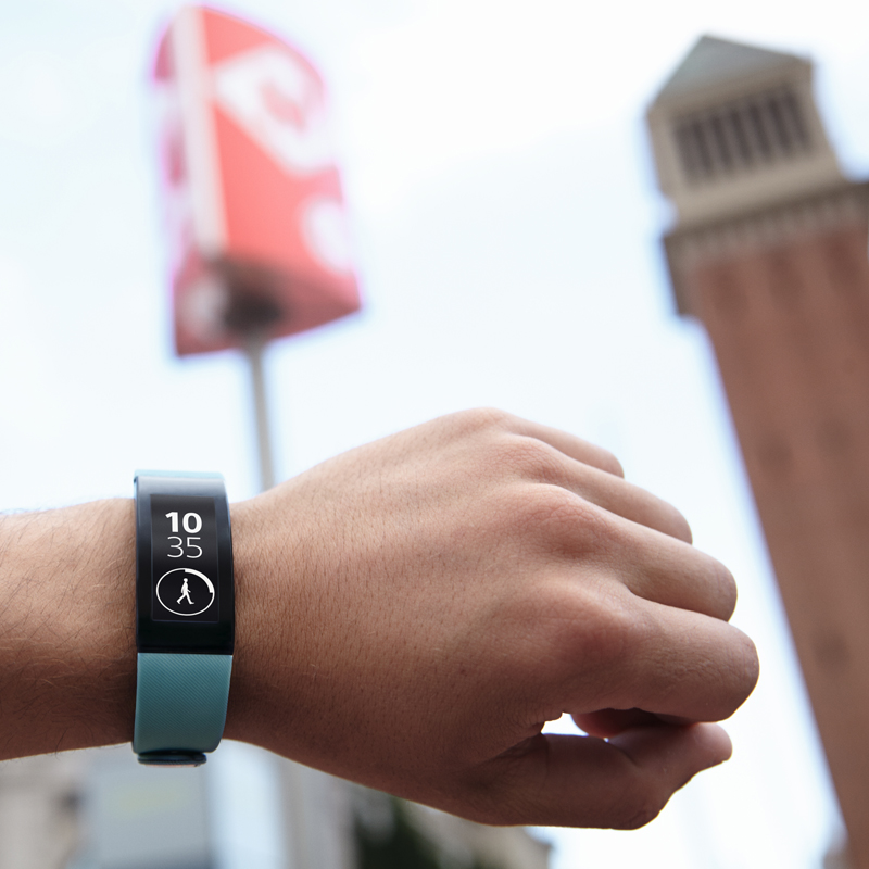 Sony Smartband Talk SWR30 groß Original weiss