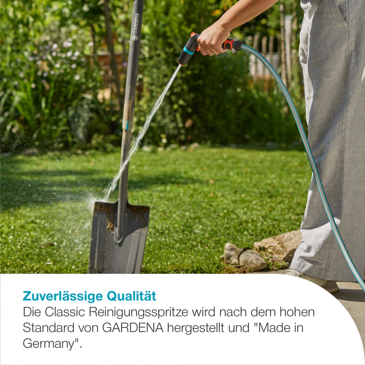 GARDENA 18362-20 Classic Reinigungsspritze Starter Set