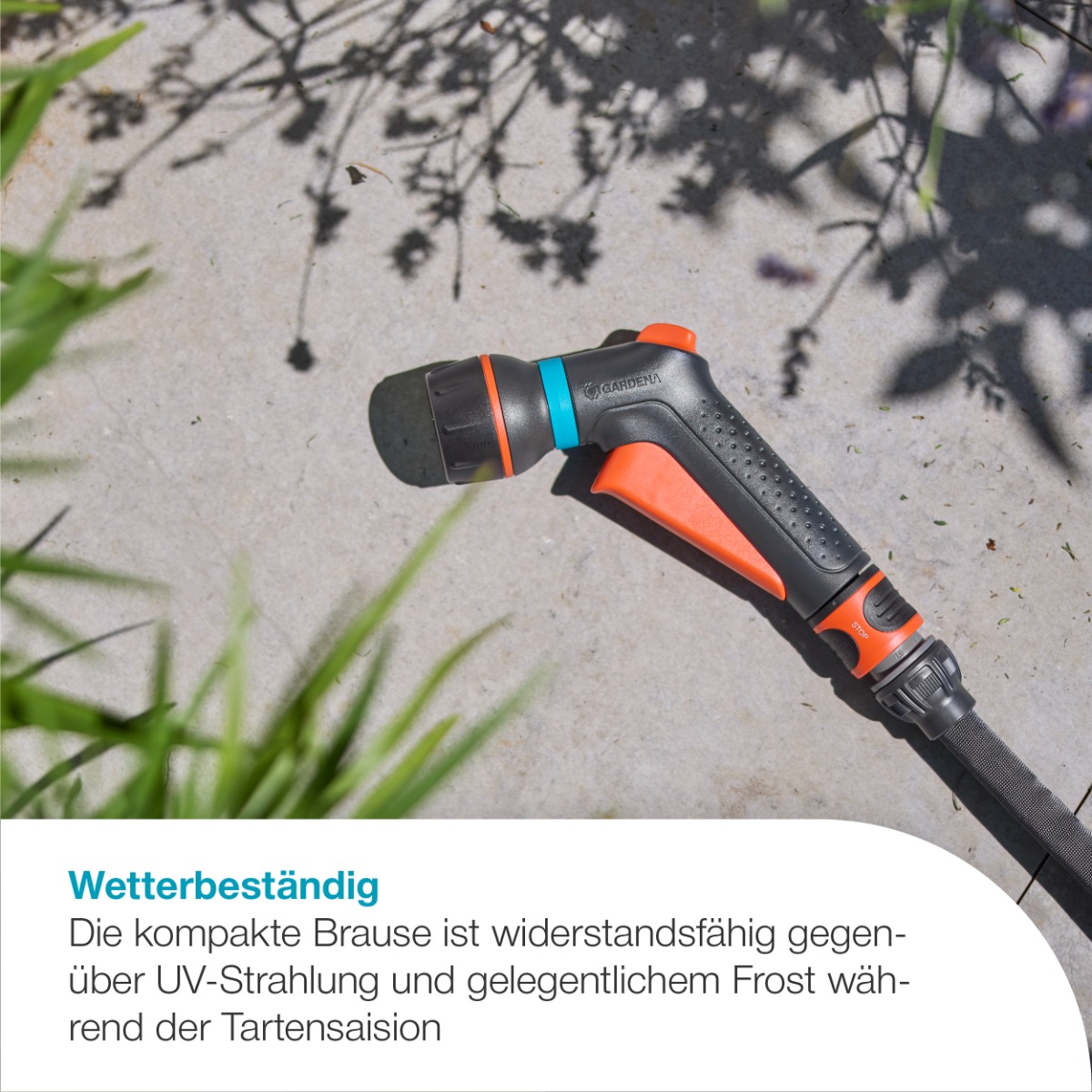 GARDENA 18375-20 Classic Kompakte Multi-Brause