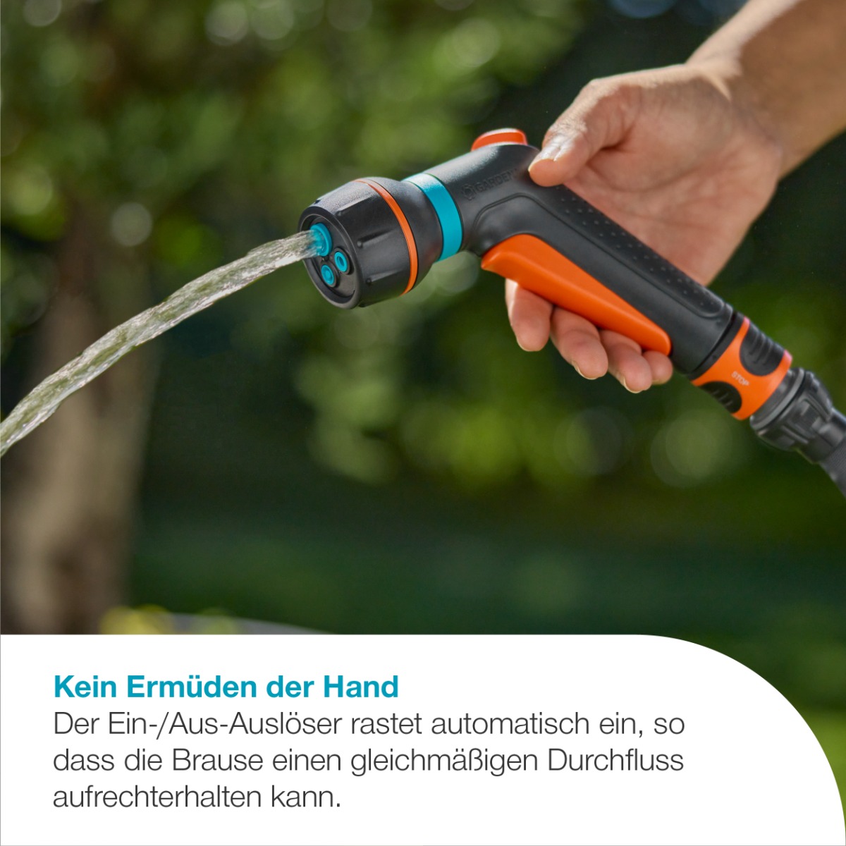 GARDENA 18375-20 Classic Kompakte Multi-Brause