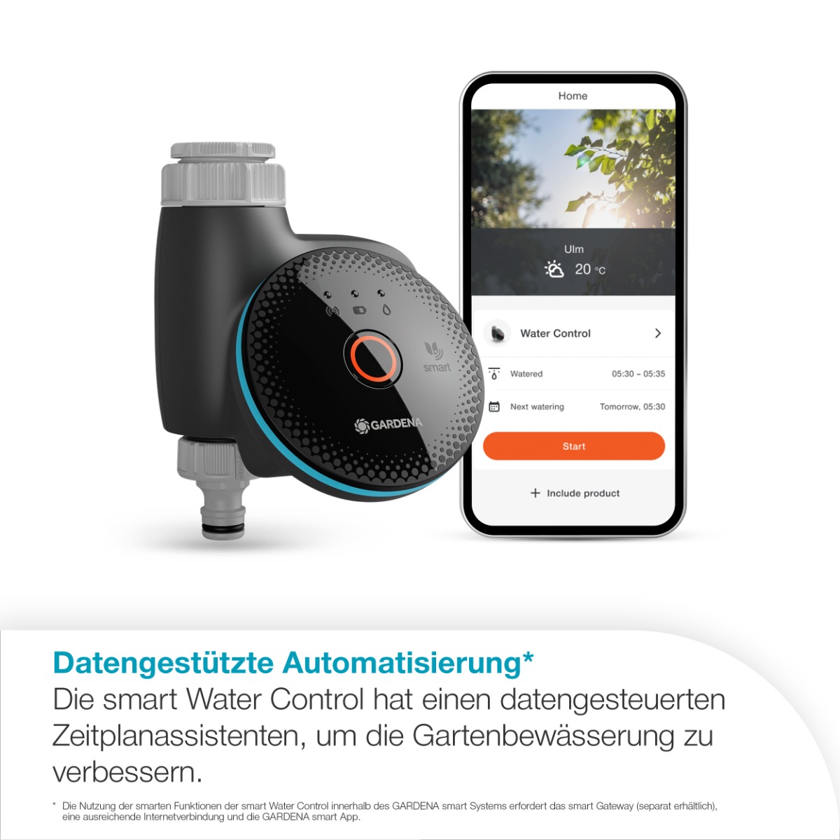 GARDENA 19033-20 smart Water Control