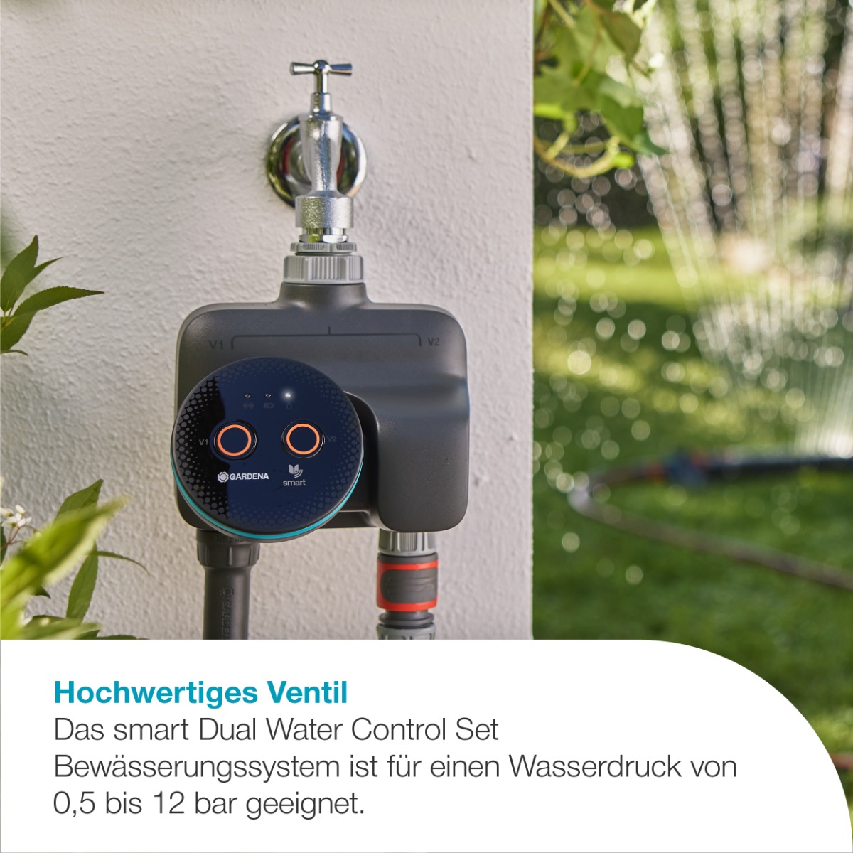 GARDENA 19044-20 smart Dual Water Control Set