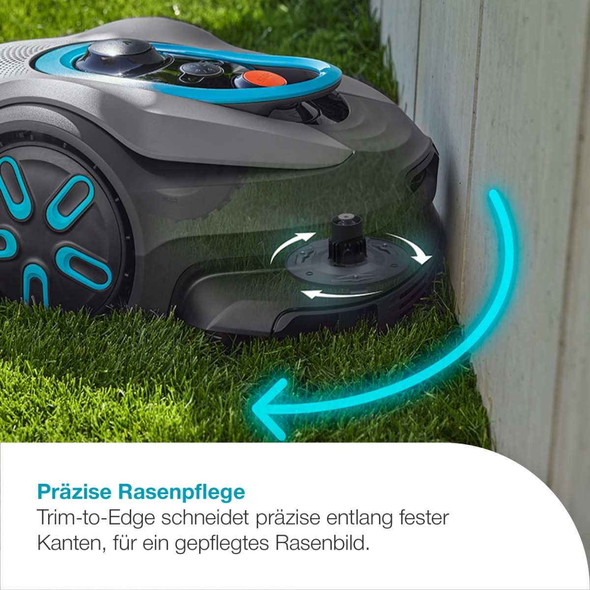 GARDENA 19941-20 Mähroboter smart SILENO sense 400 m² (B-Ware)