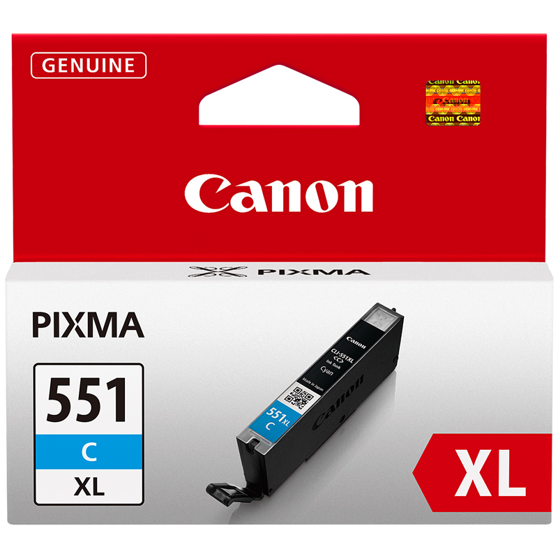 Canon CLI-551XLC Tinte cyan