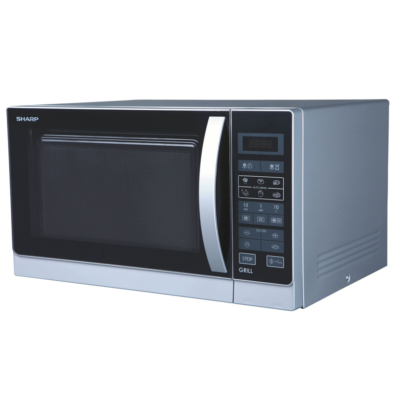 Sharp R742INW Silbermetallic Mikrowelle