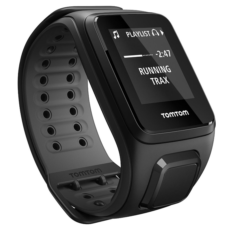 TomTom Runner 2 GPS-Sportuhr schwarz/anthrazit (Größe L)