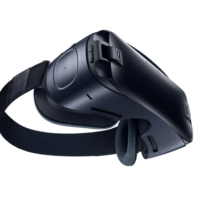 Samsung Gear SM-R323 Virtual Reality (VR) Brille blau/schwarz Ausstellungsgerät