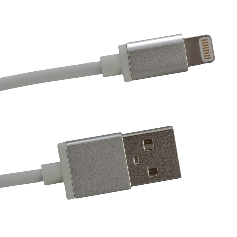 Peter Jäckel MFI Lightning to USB Cable 1m Weiß für Apple iPhone 5/6/7