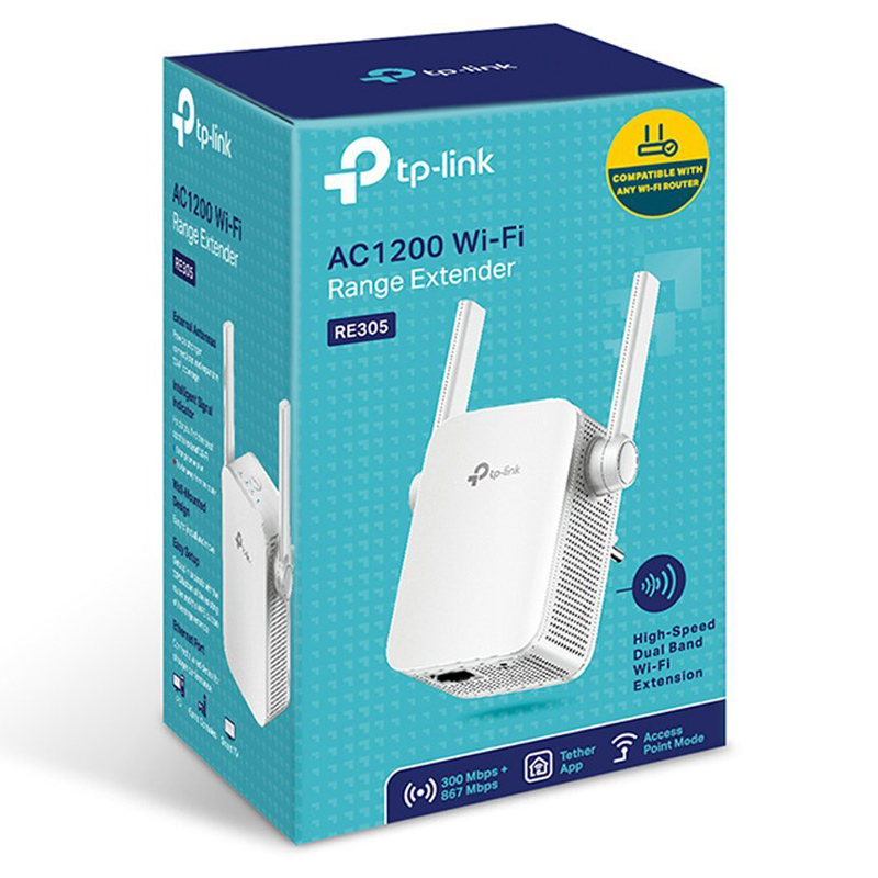 TP-Link RE305 AC1200 Dualband WLAN Repeater