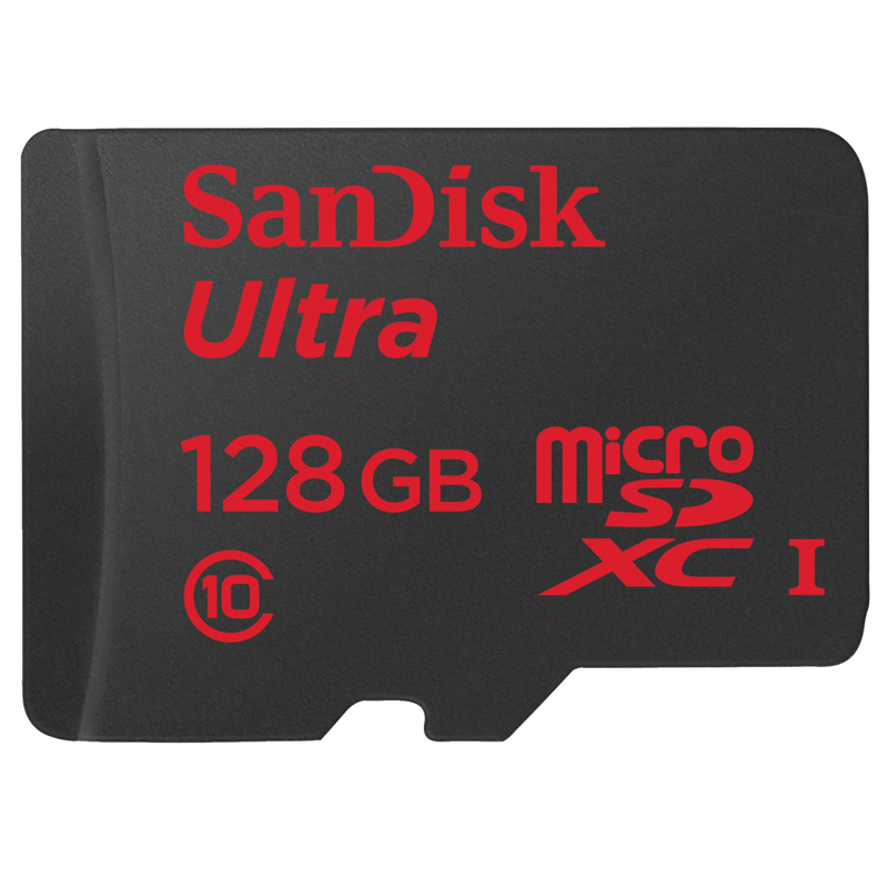 SanDisk Ultra Android microSDXC 128GB Speicherkarte + SD-Adapter