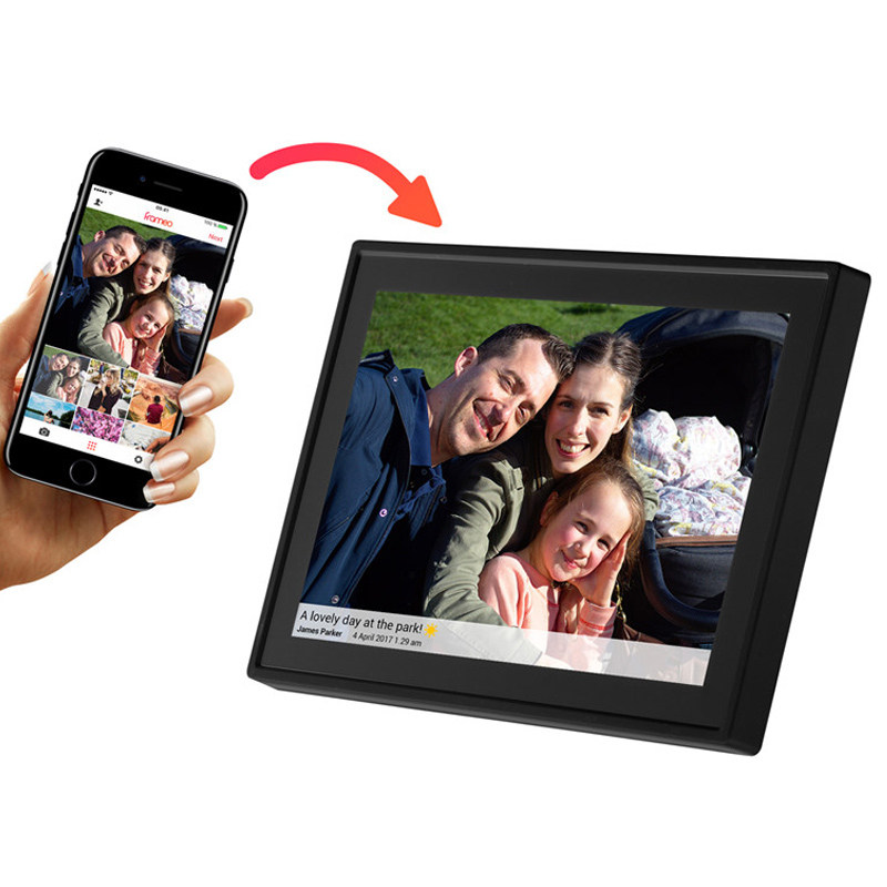 Denver PFF-1011 digitaler Bilderrahmen schwarz