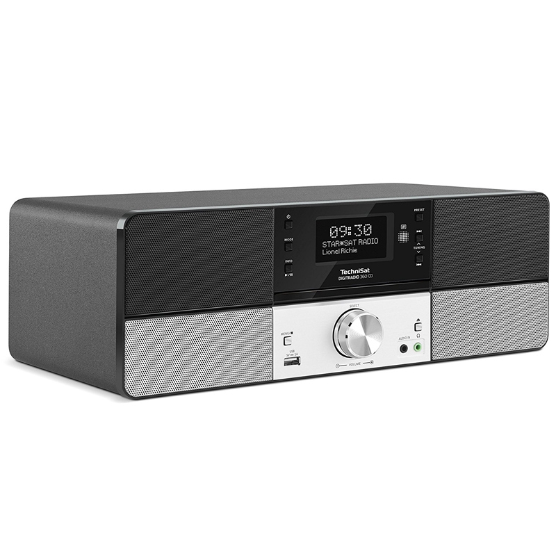 TechniSat DigitRadio 360 CD-Digitalradio schwarz