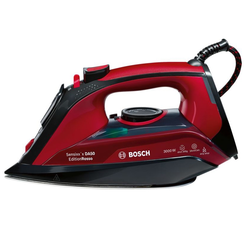 Bosch TDA503001P Dampfbügeleisen Sensixx'x EditionRosso Ausstellungsgerät
