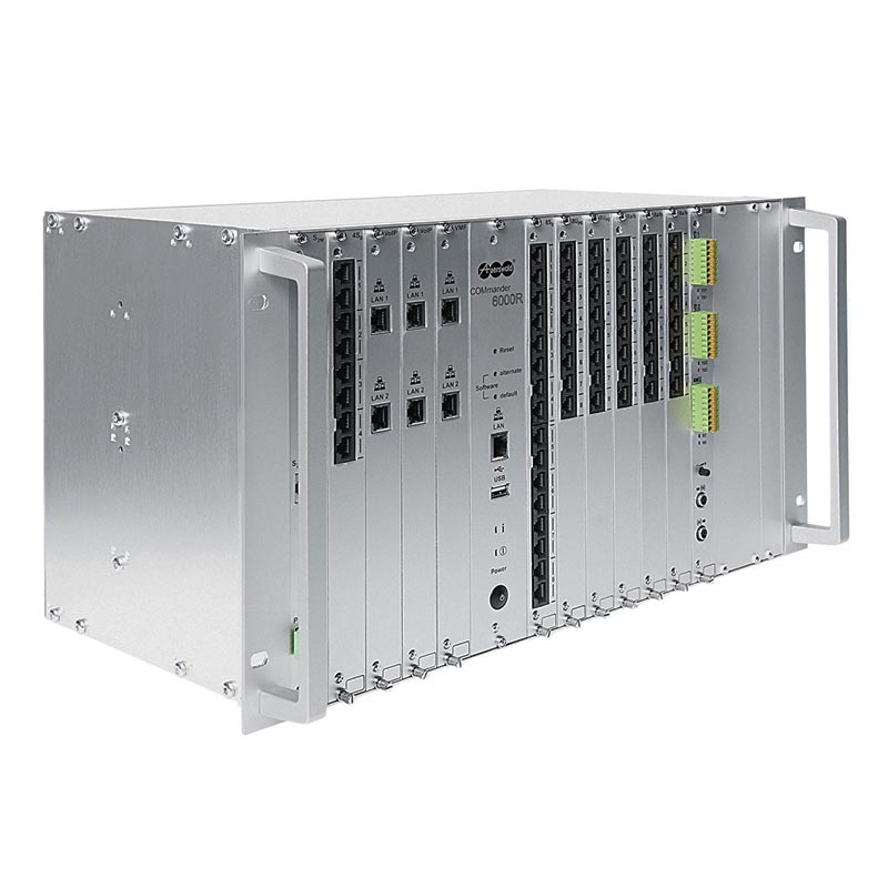 Auerswald COMmander 6000RX 48,26cm 19Zoll Gehaeuse / Grundfreischaltung