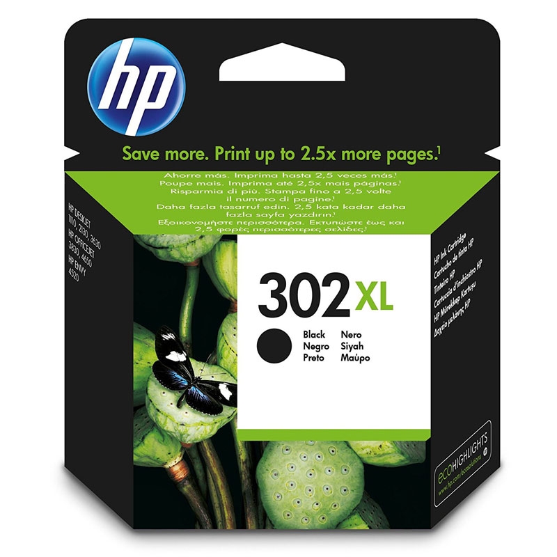 HP 302XL Tinte schwarz
