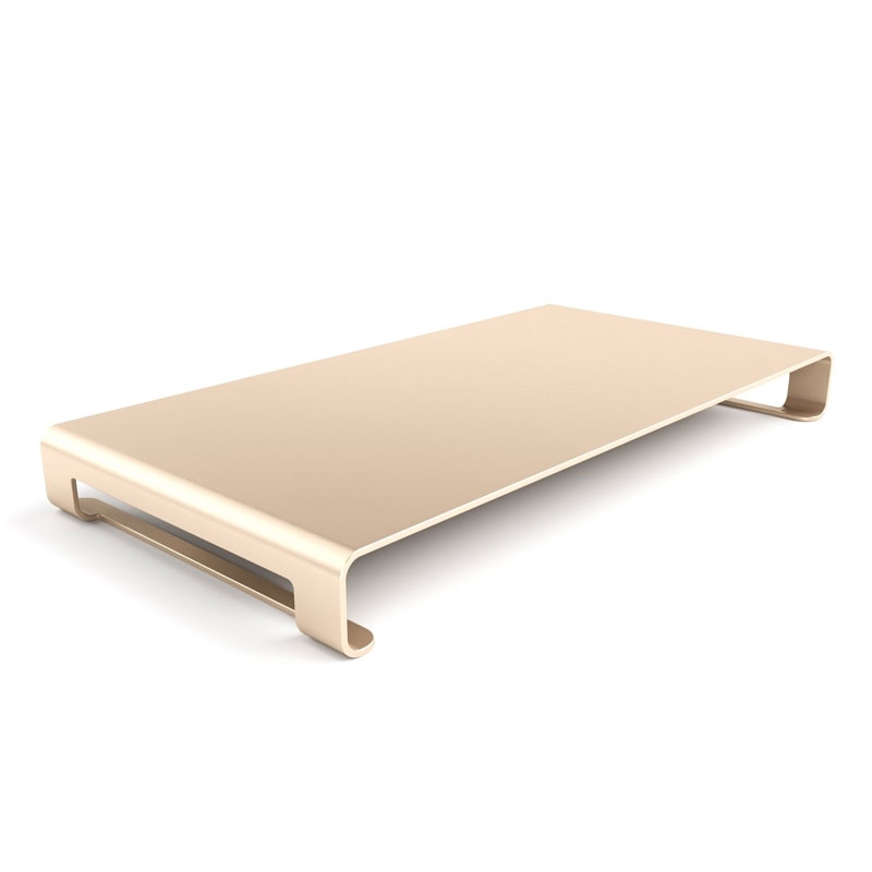 Satechi Slim Aluminum Monitor Stand Gold