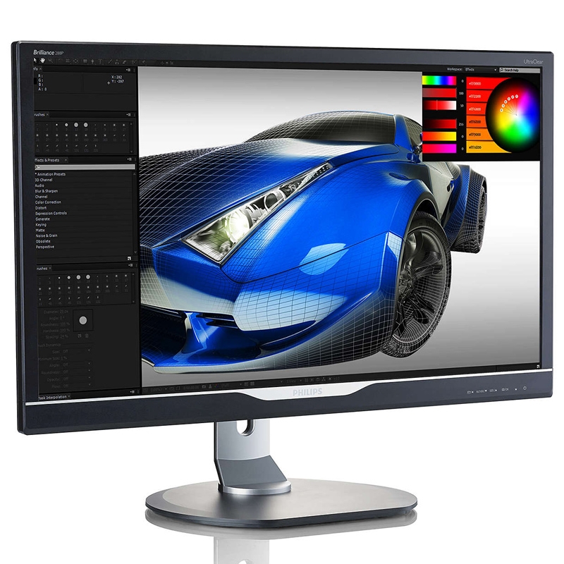 Philips 288P6LJEB/00 71 cm (28 Zoll) 4K-LED-Monitor schwarz