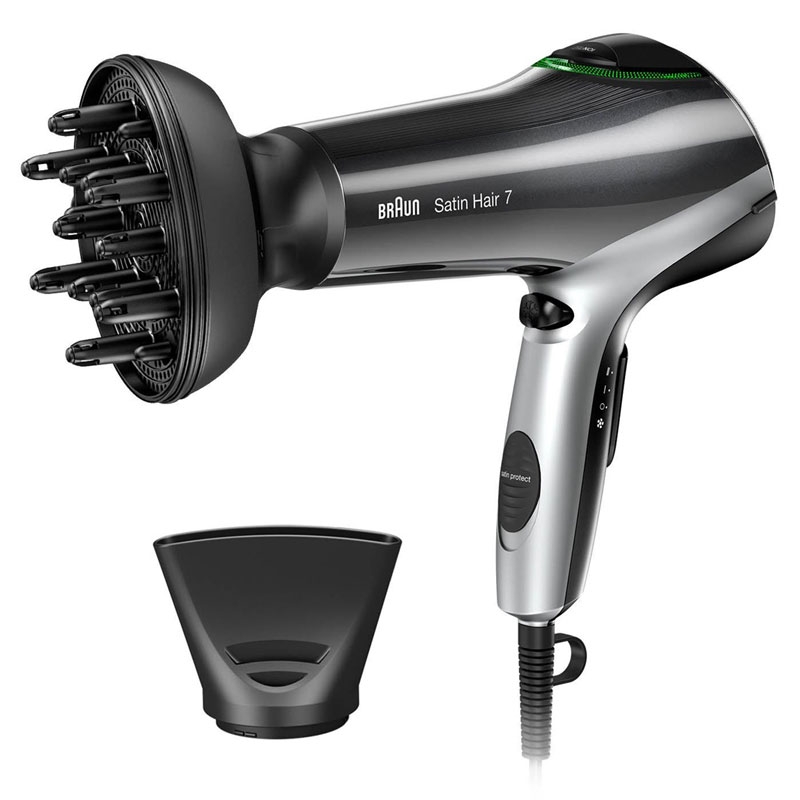 Braun Satin Hair 7 Haartrockner HD 730 mit IonTec, Stylingdüse und Diffusor