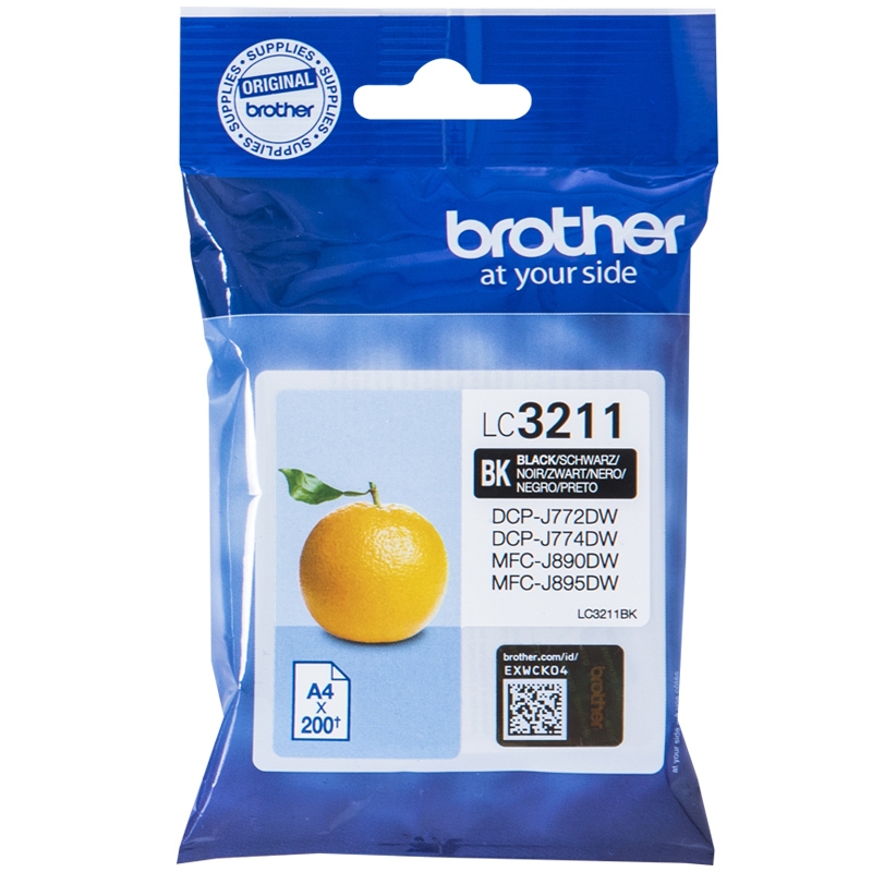 Brother LC-3211BK Tintenpatrone schwarz